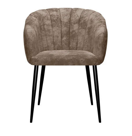 Стул DikLine 441 M05 шоколад, ножки черные арт.00-00072785