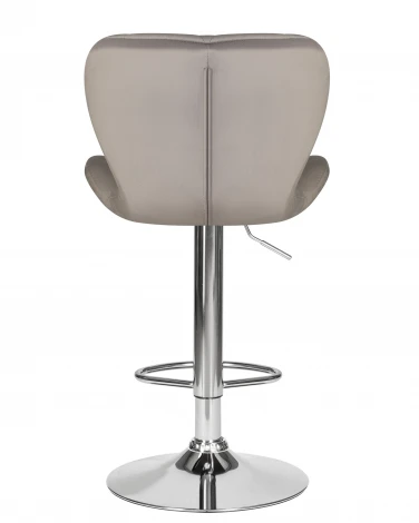 Стул барный BARNY (серый велюр (MJ9-75))