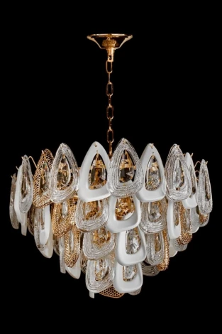 Подвесная люстра артишок Fluorite Finezza FL1092-13P (220V, на цепи)