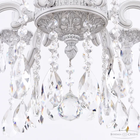 Подвесная люстра Bohemia AL7801 AL78101/6/175 A WMN (220V, хрусталь, свеча)