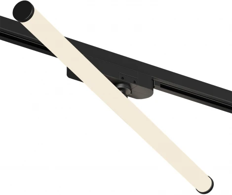 Трековый светильник однофазный 220V Denkirs Strom DK6638-BK (LED)