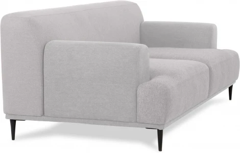 Диван Portofino 2-х местный ОГОГО (арт.753050), (Велюр/Светло-серый)