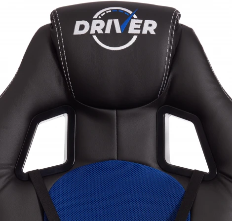 Кресло DRIVER (22) Tetchair (Черный,Синий).