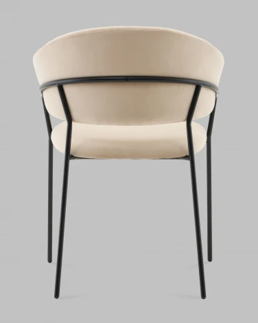 Стул Бруно NEW велюр кремовый Stool Group арт.УТ000041620