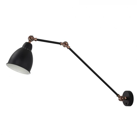 Бра Arte Lamp Braccio A2055AP-1BK (220V, выключатель)