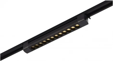 Трековый светильник ST Luce ST367.436.10 Черный LED 1*10W (220V)