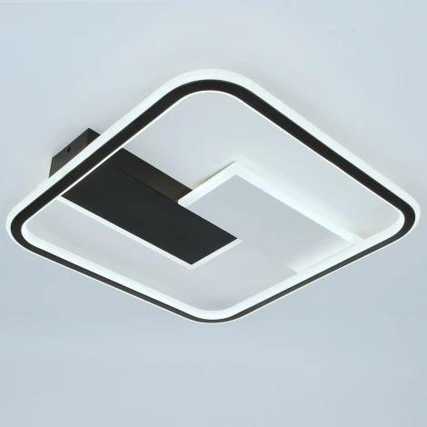 Потолочный светильник светодиодный с пультом ЭРА Henri CLL-1-104-RC BK