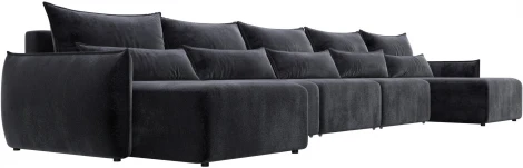 Диван п-образный Лига-051 НПБ МегаЛонг Лига Диванов (Велюр) арт.128681