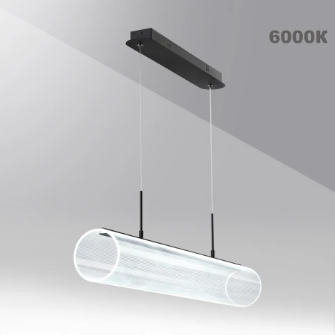 Подвесной светильник Novotech Trompa 359322 черный, диммируемый, с ПДУ LED 36W 220V (на проводе)