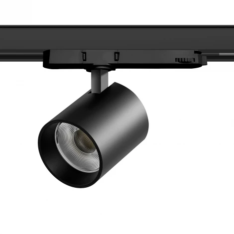 Трековый светильник трехфазный светодиодный LED 35W 220V с адаптером Lightstar Alta Base A5447QT