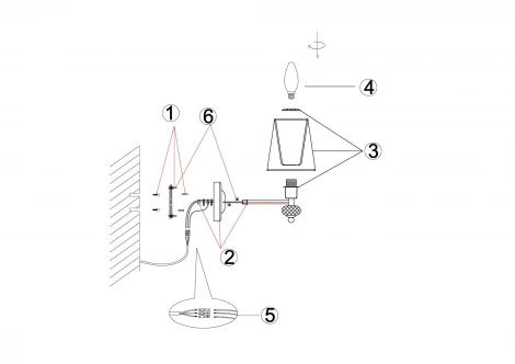 Бра F-Promo Argus 2542-1W
