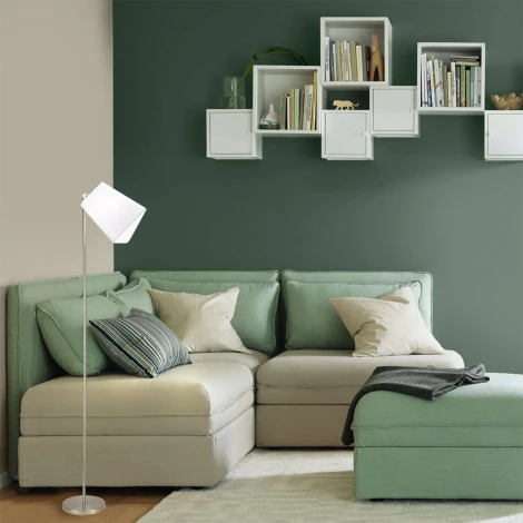 Торшер Escada Hall 10185/T E14*40W Chrome/White