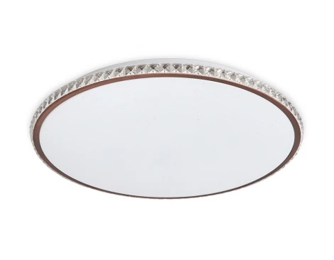 Потолочный светильник круглый Ambrella Orbital FF71 (регулировка яркости, LED, 220V, пульт управления, круглые)