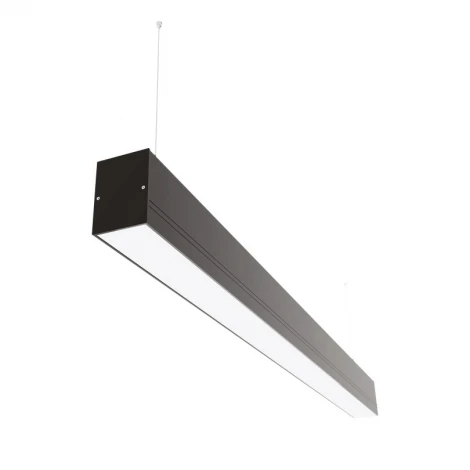 Светодиодный линейный светильник Wolta Профиль ДСО01-36-201-4К-Ч матовый