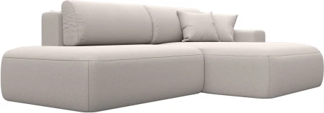 Диван угловой Лига-036 НПБ Модерн правый угол Лига Диванов (Замша) арт.127782