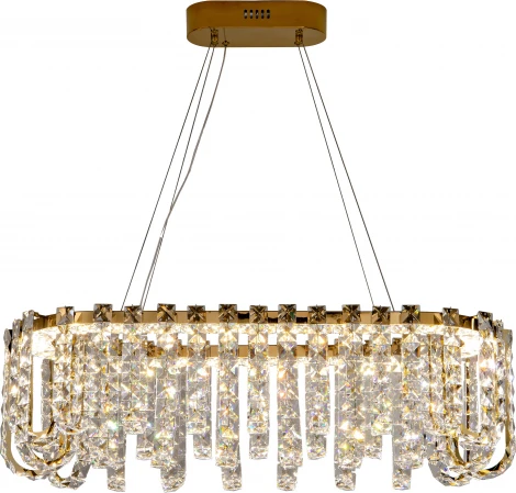 Подвесная люстра Zortes Amanda ZRS.30514.23, Мощность - 30вт (LED, 220V, хрусталь, на тросе, круглые, IP21)