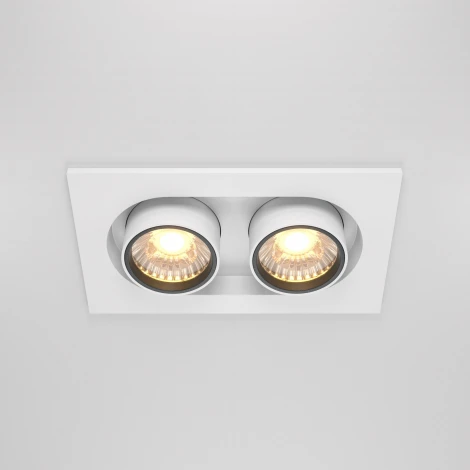Встраиваемый светильник Hidden 3000K 2x10W 36° LED Maytoni Technical DL045-02-10W3K-W (220V)
