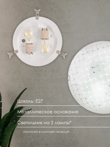 Настенно-потолочный светильник Мелодия Света WA1N 000059677