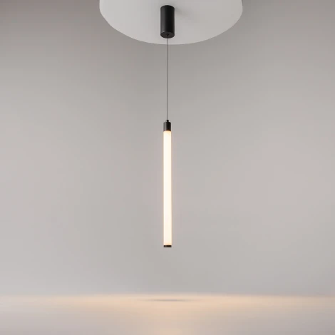 Подвесной светильник Ray 3000К 10Вт LED Maytoni Technical P022PL-L10B (220V, на проводе, круглые)