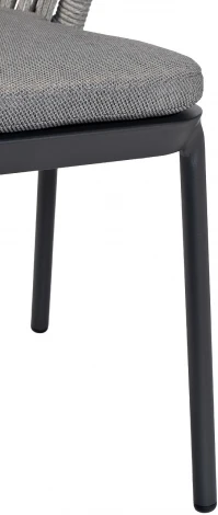 Стул "Верона" темно-серый 56*57,5*77см Garda Decor арт.39AR-03961