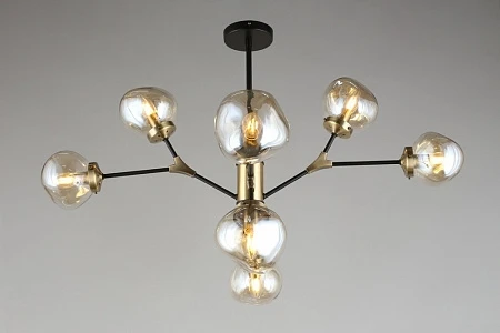 Потолочная люстра на штанге Omnilux Crotone OML-95107-08 (220V, шарики)