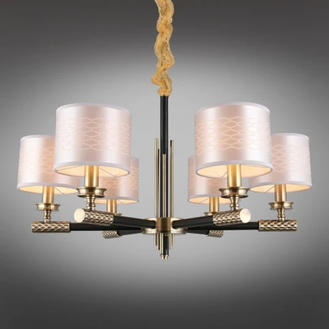 Подвесная люстра Omnilux Albinia OML-57303-06 (220V, на цепи)