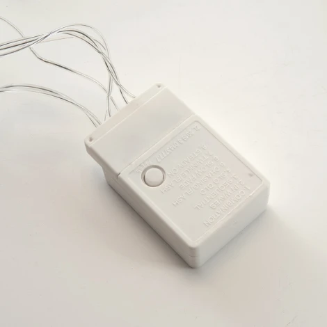 Светодиодная гирлянда Feron CL25 48607 занавес Звездочки 2*1м + 3м 220V 2700K, статичная, c питанием от сети, прозрачный шнур