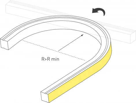 Светодиодная лента герметичная MonLIGHT-TOP-GM192-13x12mm 24V RGBW-Warm (14.4 W/m, IP67, 5m, wire x2) (Arlight, Вывод боковой, 3 года) 041484