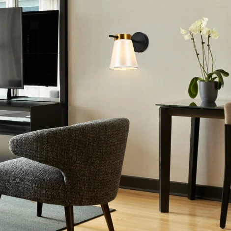 Бра 120005/1W E14*40W Black/Gold Escada Ambient ES0000057