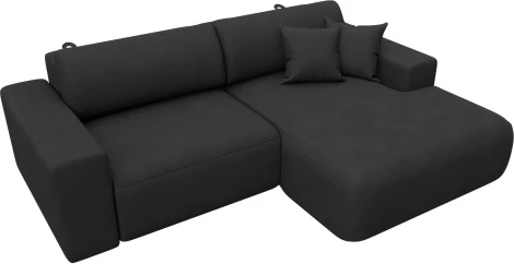 Диван угловой Лига-036 НПБ Классик правый угол Лига Диванов (Замша) арт.127740