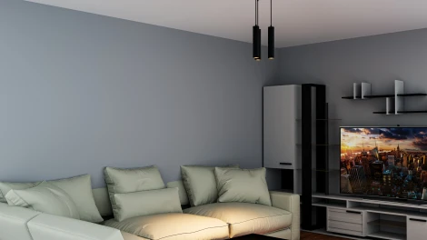 Подвесной светодиодный светильник Tube630BN Fiberli Tube 12110102 (220V, на проводе, круглые)