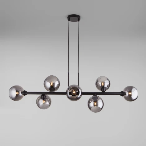 Подвесной светильник Eurosvet Roger 70113/8 дымчатый (220V, на проводе, шарики)