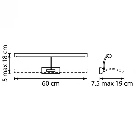 Подсветка для картин светодиодная Lightstar Noce 201121