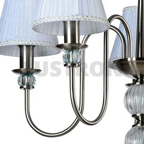 Подвесная люстра IDLamp Rose 826/5-Whitechrome