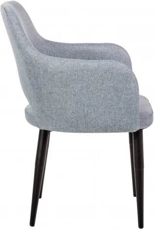 Стул R-Home Ledger Сканди Грей Чёрн