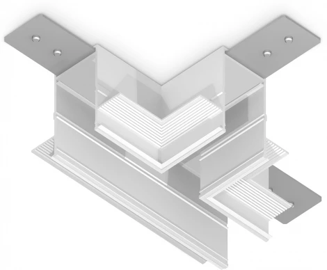 Коннектор T-образный для встраиваемого магнитного шинопровода Ambrella TRACK SYSTEM GL1041