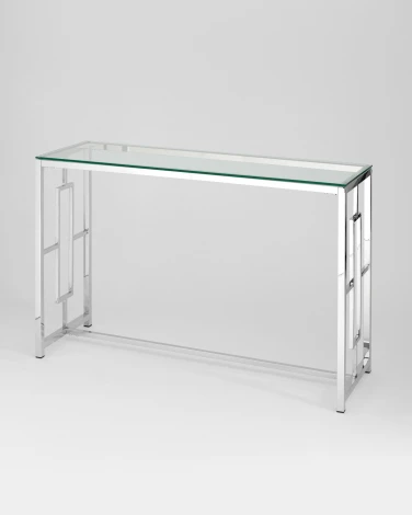 Консоль Stool Group БРУКЛИН 120*40 серебро УТ000001497