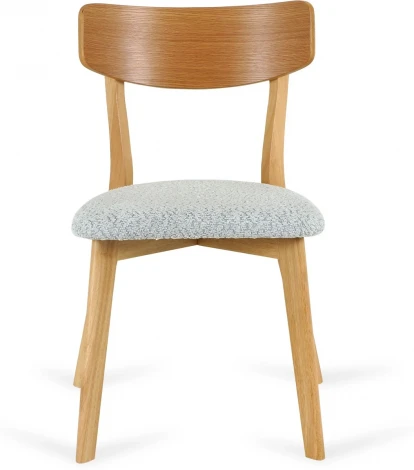 Стул Oxville ОГОГО Обстановочка! (Массив дерева,Букле/Светло-серый) арт.920342