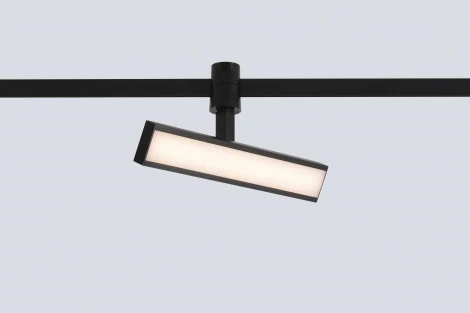 Трековый светильник светодиодный для гибкой магнитной системы Crystal Lux Trace 48V CLT 0.37 001 10W BL SMART