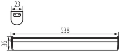Мебельный светильник светодиодный с выключателем Kanlux MERA 29211 (220V)