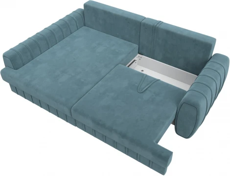 Диван угловой Лига-057 НПБ угол левый Лига Диванов (Велюр) арт.129269L