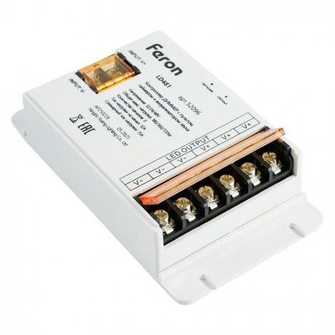Контроллер диммер для светодиодной ленты с П/У белый Feron LD481 52096