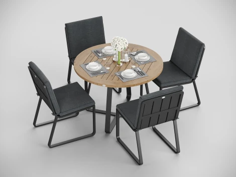 Стул Gardenini Premium Voglie CPVGL.010800.C2