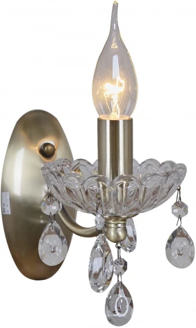 Бра ILLUMICO IL0265-1WSQ-24 AB CASTOR (220V, подвески, подсвечник, свеча)