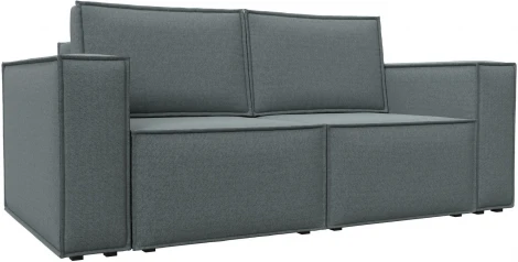 Диван прямой Куба мини (Серый/Рогожка) Лига Диванов арт.121891