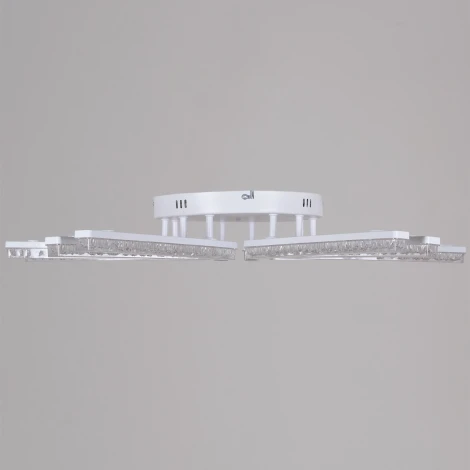 Потолочная люстра светодиодная на штанге с регулировкой цветовой температуры, яркости и ночным режимом Reluce 58290-0.3-08 WH