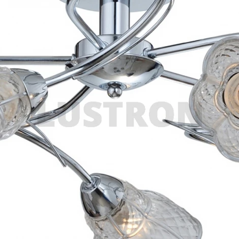 Потолочная люстра IDLamp Clairette 866/5PF-Chrome