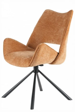 Стул Hesby Vestby (комплект 2 шт) рыжий, черный