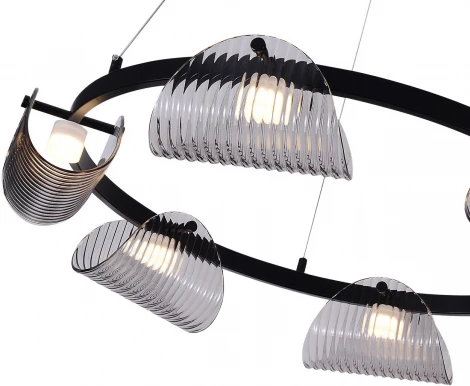 Подвесной светильник светодиодный Kink Light Каспи 08447-6A,19(16) (220V, на тросе)