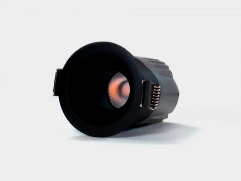 Светильник встраиваемый 7Вт 55° IP65 черный 3000К поворотный SWG RC RC-D52-7-BL-WW65